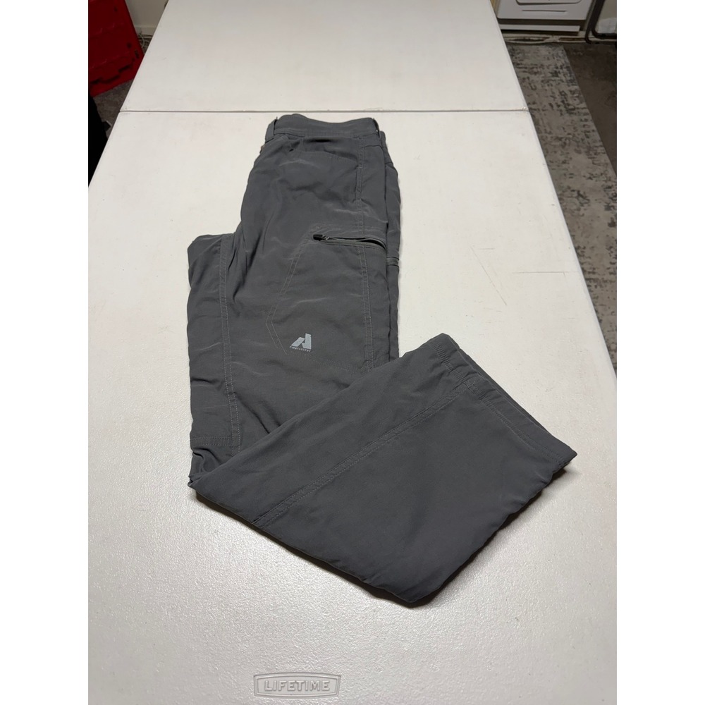 EDDIE BAUER FIRST ASCENT MENS PANTS SIZE 33X30 GRAY COLOR